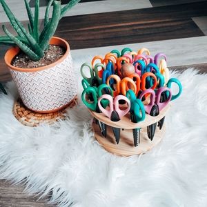 Scrapbooking scissors + Caddy